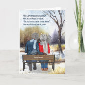 生涯のパートナー シニア アフリカ系アメリカ人 レズビアン シーズンカード (正面)