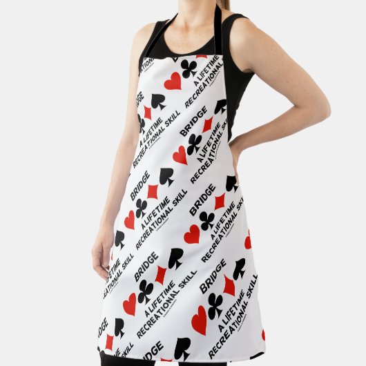 生涯のレクリエーションのスキル4カードスーツをブリッジ エプロン (インサイチュ)