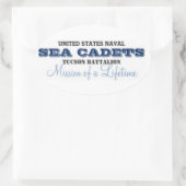 生涯の使命 楕円形シール (バッグ)