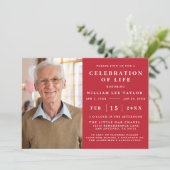 生涯クラシック記念招待状のお祝い 招待状 (スタンド正面)