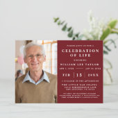 生涯クラシック記念招待状のお祝い 招待状 (スタンド正面)