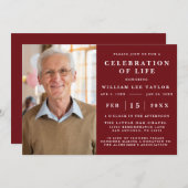 生涯クラシック記念招待状のお祝い 招待状 (正面/裏面)