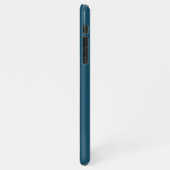 生涯最高の書道ティール（緑がかった色） iPhoneケース (左側)