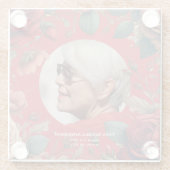 生涯葬式お祝い記念写真展 ガラスコースター (裏面)