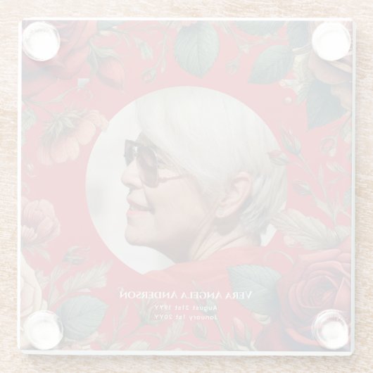 生涯葬式お祝い記念写真展 ガラスコースター (裏面)