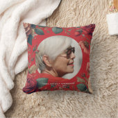 生涯葬式お祝い記念写真展 クッション (ブランケット)