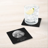 生涯葬式お祝い記念写真展 スクエアペーパーコースター (インサイチュ)