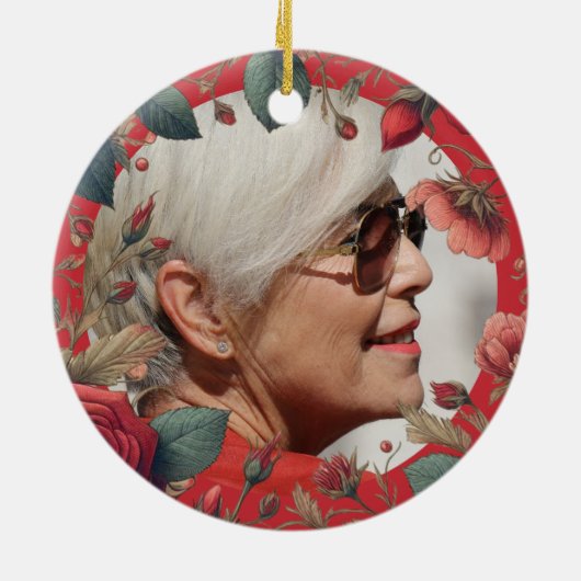 生涯葬式お祝い記念写真展 セラミックオーナメント (裏面)