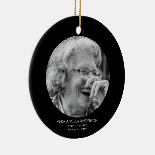 生涯葬式お祝い記念写真展 セラミックオーナメント (右)