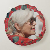 生涯葬式お祝い記念写真展 ラウンドクッション (裏面)