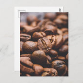 生焙煎コーヒー豆 ポストカード (正面/裏面)