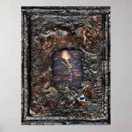 生焼け供え物の道 ポスター