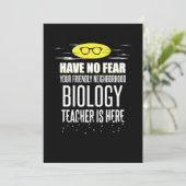 生物すごい先生 – 恐れなし シーズンカード (スタンド正面)