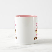 生物の教師の(おもしろいな)ギフト ツートーンマグカップ (中央)