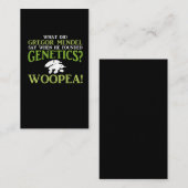 生物の教師科学の冗談の真面目なユーモアのギフト 名刺 (正面/裏面)