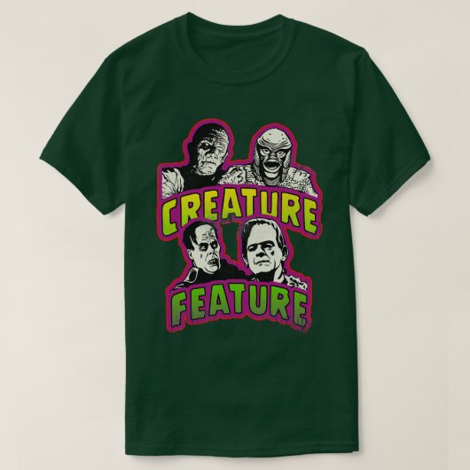 生物の特徴 Tシャツ (デザイン正面)