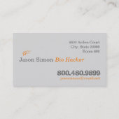 生物ハッカー 名刺 (裏面)