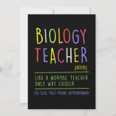 生物先生生教え物学教え系 シーズンカード (正面)