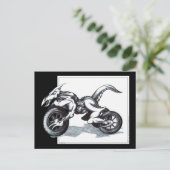 生物力学的ドラコニック三輪 ポストカード (スタンド正面)