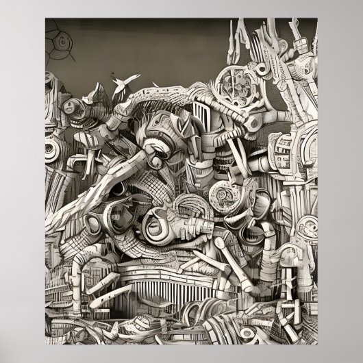 生物力学的都市 ポスター (正面)