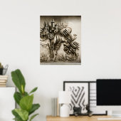 生物力学的都市 ポスター (ホームオフィス)