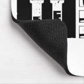 生物化学は生き延びます マウスパッド (コーナー)