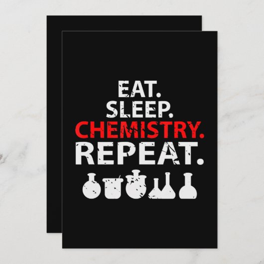 生物化学先生科学者ギフト化学 シーズンカード (正面/裏面)