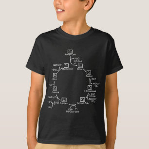 生物化学者クエン酸サイクル生物学生物学生物学研究室 Tシャツ