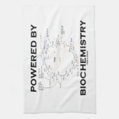 生物化学(Krebs周期)によって動力を与えられる キッチンタオル (縦)