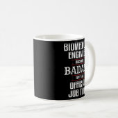 生物医学エンジニアリングエンジニアBadass コーヒーマグカップ (正面右)