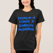 生物医学エンジニアリング トライブレンドＴシャツ (正面)