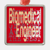 生物医学技術者並外 メタルオーナメント (正面)