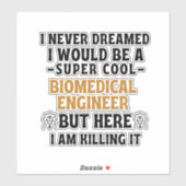 生物医学技術者 シール (シート)