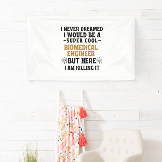 生物医学技術者 横断幕 (インサイチュ)