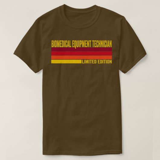 生物医学機器技術者 Tシャツ (デザイン正面)