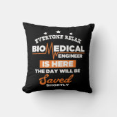 生物医学的なエンジニアリングの服装の実験室の恋人のギフト クッション (正面)