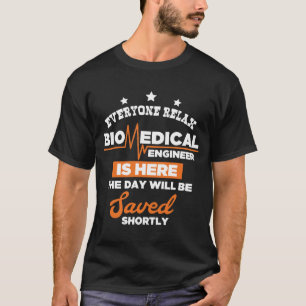 生物医学的なエンジニアリングの服装の実験室の恋人のギフト Tシャツ