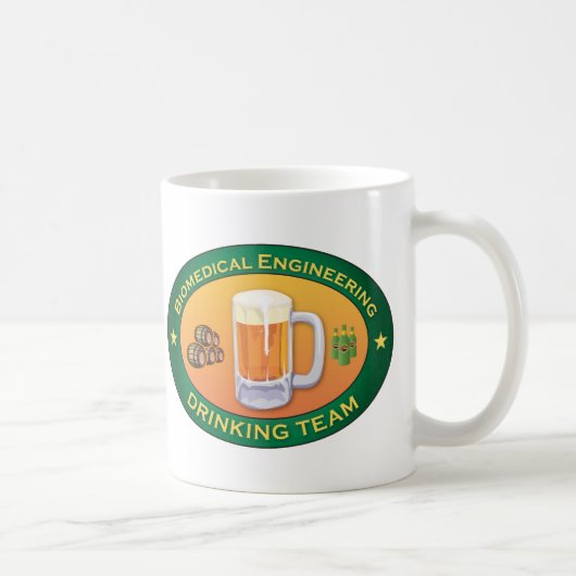 生物医学的なエンジニアリングの飲むチーム コーヒーマグカップ (右)