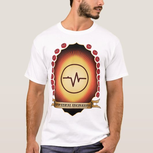 生物医学的な設計のMandorla Tシャツ (正面)
