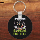 生物医学誇りを持った技術者になる技術者 キーホルダー (正面)