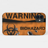 生物危険の穹窖IDのiPhone 5の場合 Case-Mate iPhoneケース (裏面(横))