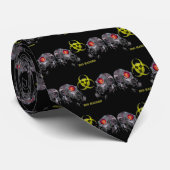 生物危険 ネクタイ (ロール)