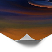 生物多様体タートルアート ポスター (角)