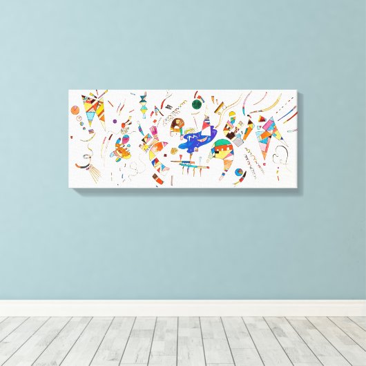 生物多様体幾何学 | Wassily Kandinsky | キャンバスプリント (インサイチュ (ウッドフロア))