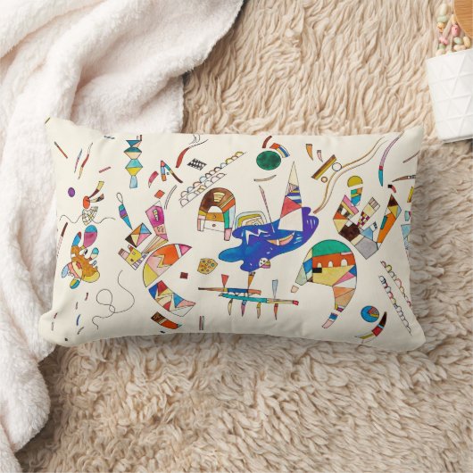 生物多様体幾何学 | Wassily Kandinsky | ランバークッション (ブランケット)