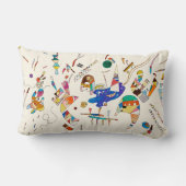 生物多様体幾何学 | Wassily Kandinsky | ランバークッション (裏面)