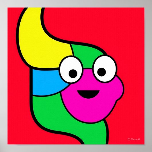 生物多様性二尾魚 ポスター (正面)