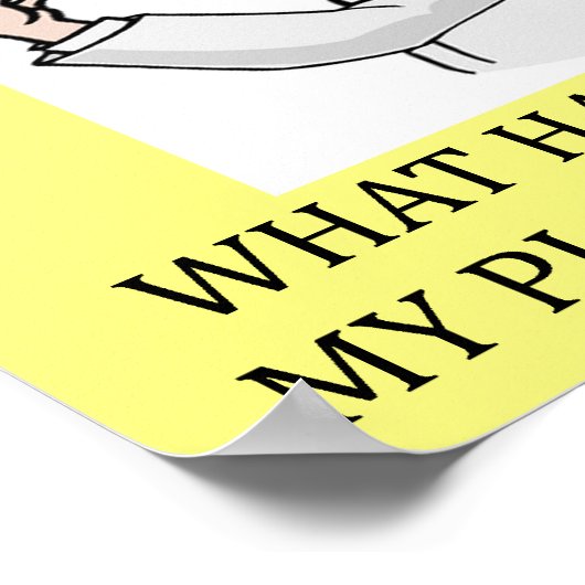 生物学おもしろい研究所のジョーク ポスター (角)