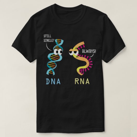 生物学おもしろい誇りを持った生物学微生物学DNA RNA Tシャツ (デザイン正面)