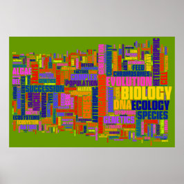 生物学がNo.2を悩ませる ポスター